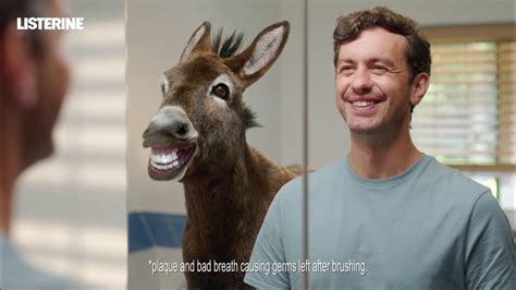 listerine donkey voice|Listerine (Commercial) .